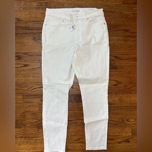 LOFT White Denim Pants, size 29